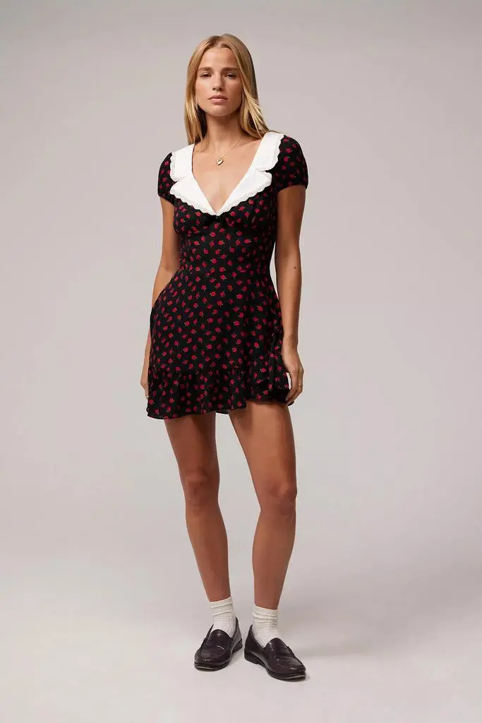 mini white dresses Glimmering Elegance White Rhinestone Mini Dress