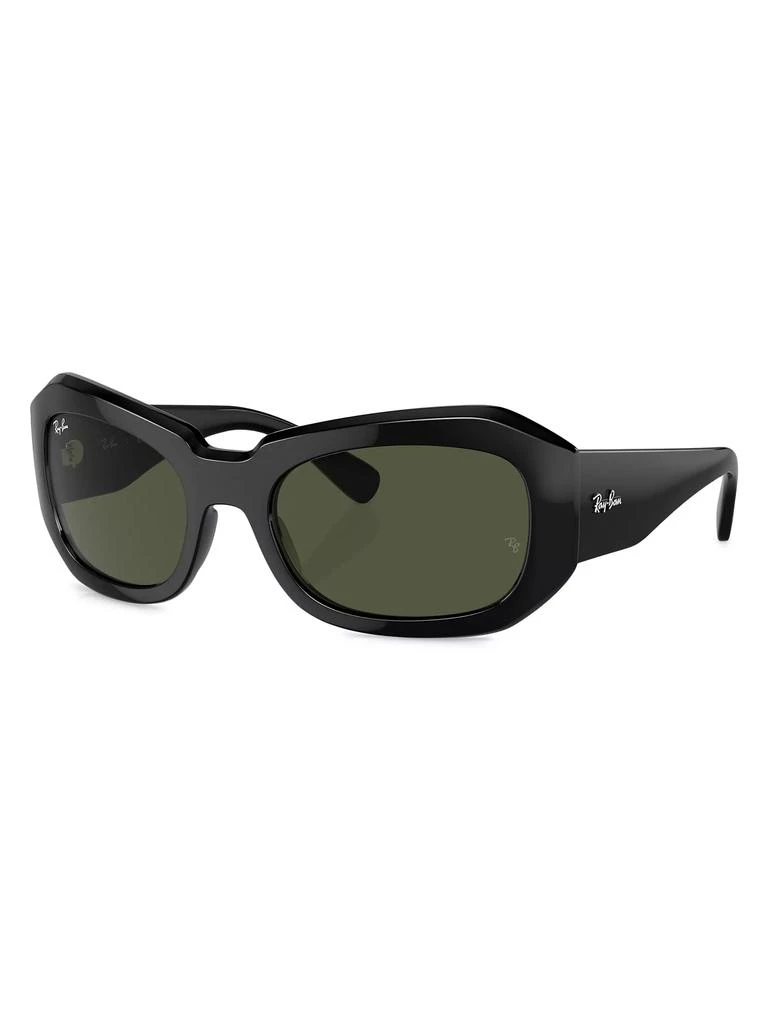 Ray-Ban Beate Pillow 56MM Wrap Sunglasses 1