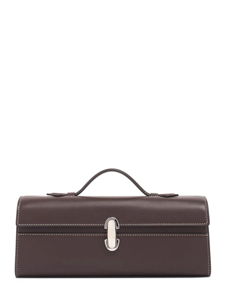 SAVETTE The Slim Symmetry Smooth Leather Bag 1