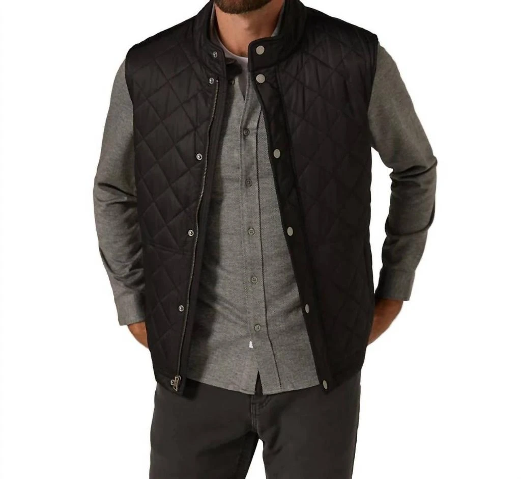 7Diamonds 7Diamonds - Crest Quilted Vest