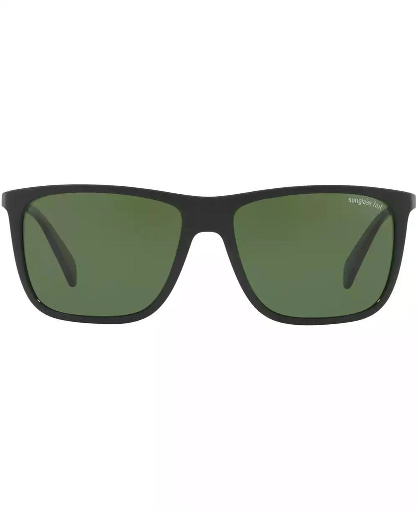 Sunglass Hut Collection Polarized Sunglasses , HU2004 57 2