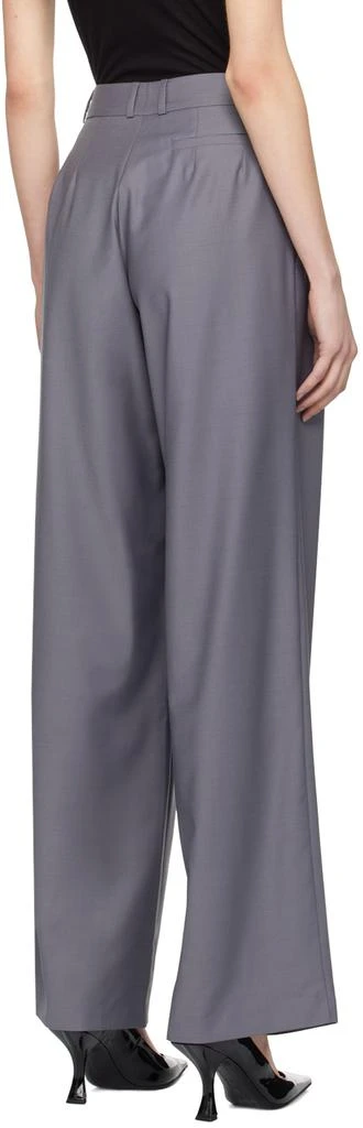 The Frankie Shop Gray Ripley Trousers 3