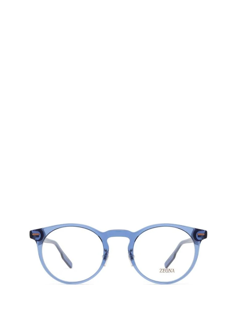 Ermenegildo Zegna Zegna Round Frame Glasses 1