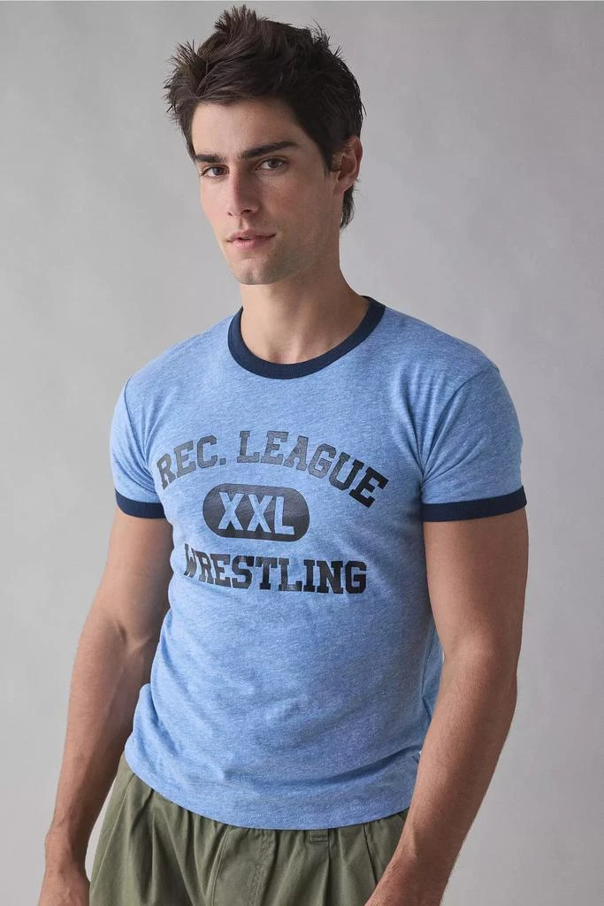 BDG BDG Varsity Graphic Slim Fit Retro Ringer Tee 4