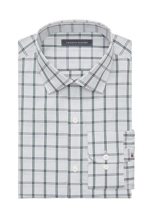 TH Flex Slim Fit Twill Dress Shirt  On Sale Now with Up to 70% Off |  Discover Exclusive Deals & Savings at BeyondStyle  Authentic Tommy Hilfiger  Men|Shirts | Young Men's