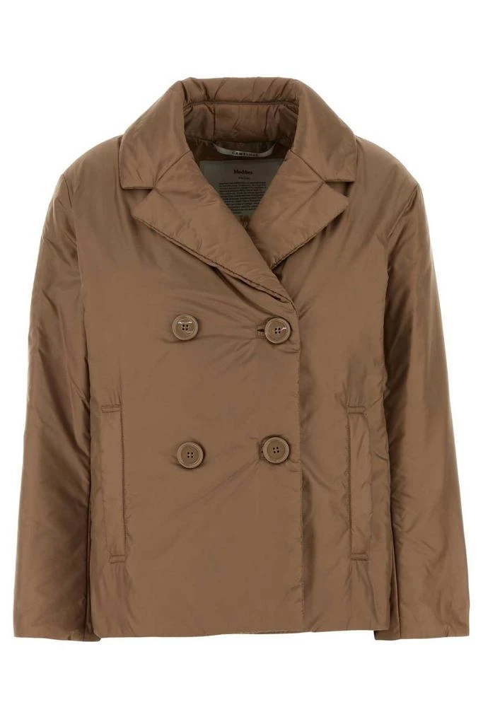 MAX MARA THE CUBE Max Mara The Cube Camelia Double-Breasted Coat 1
