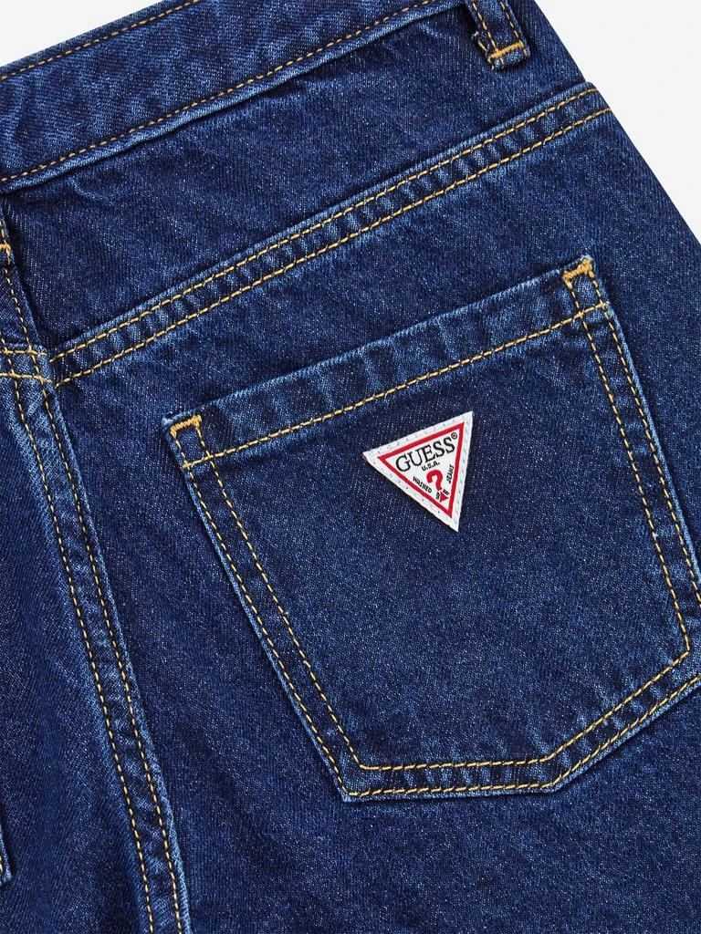 GUESS Guess Girls Denim Cargo Jeans in Blue 4