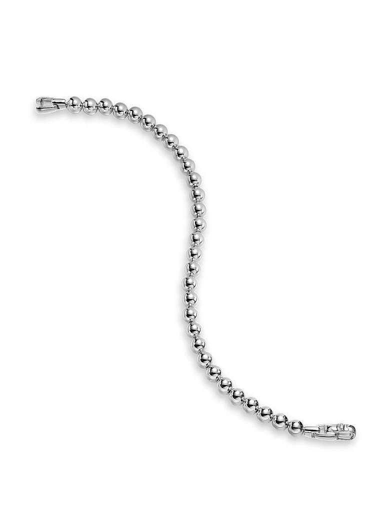 David Yurman Spiritual Beads Metal Bead Bracelet in Sterling Silver, 6MM 4
