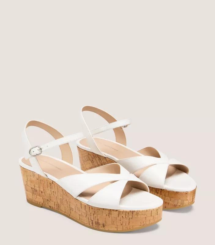 Stuart Weitzman CARMEN MIDI WEDGE