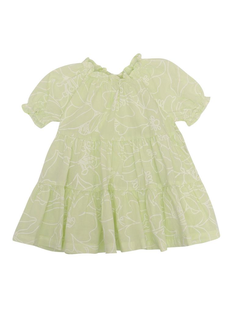 IL GUFO Il Gufo Floral Printed Ruffled Dress