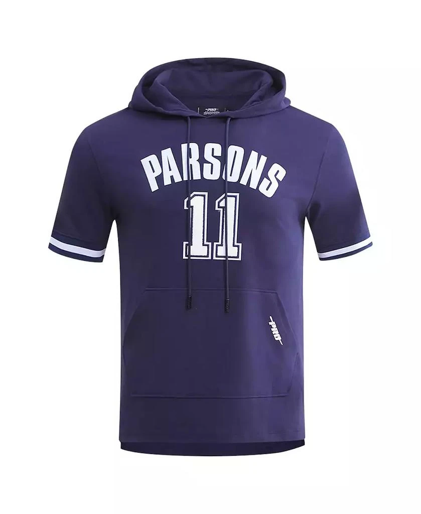 Pro Standard Men's Micah Parsons Navy Dallas Cowboys Player Name Number Hoodie T-Shirt 4