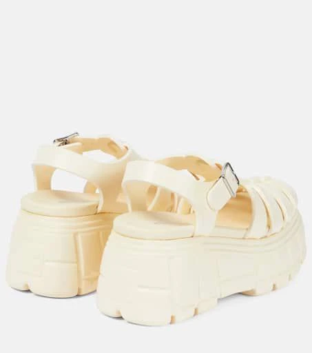 Miu Miu Fisherman platform sandals 3
