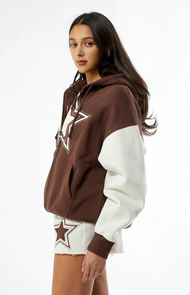 PacSun Starred Full Zip Hoodie 2