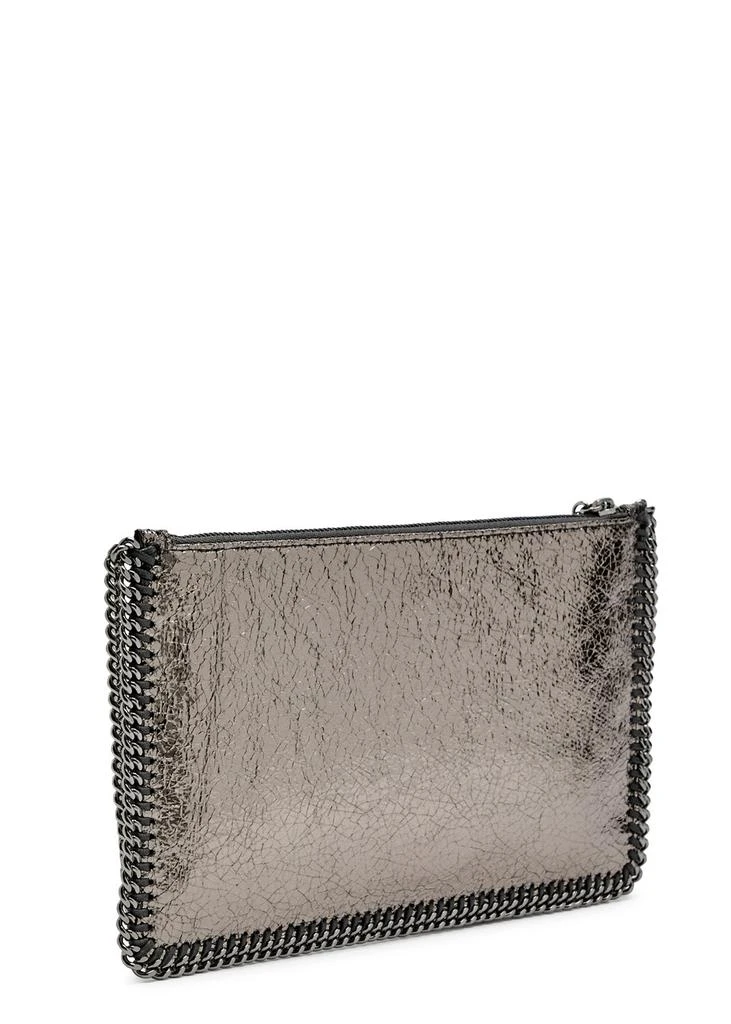 Stella McCartney Falabella metallic faux-leather shoulder bag 2