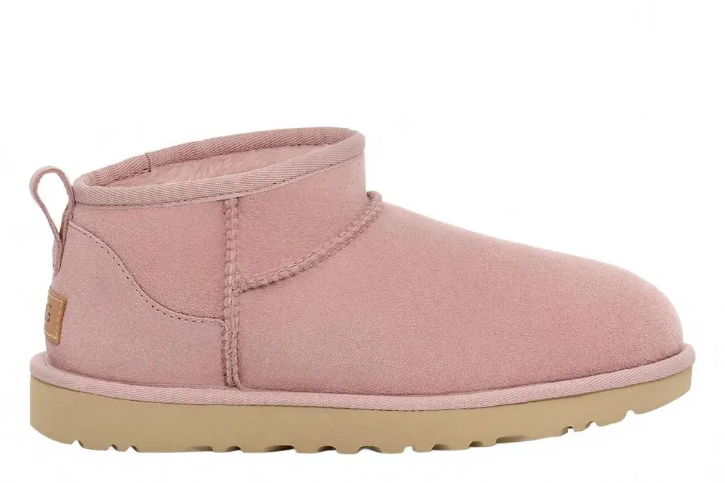 UGG Women's Classic Ultra Mini Boot In Rose Grey