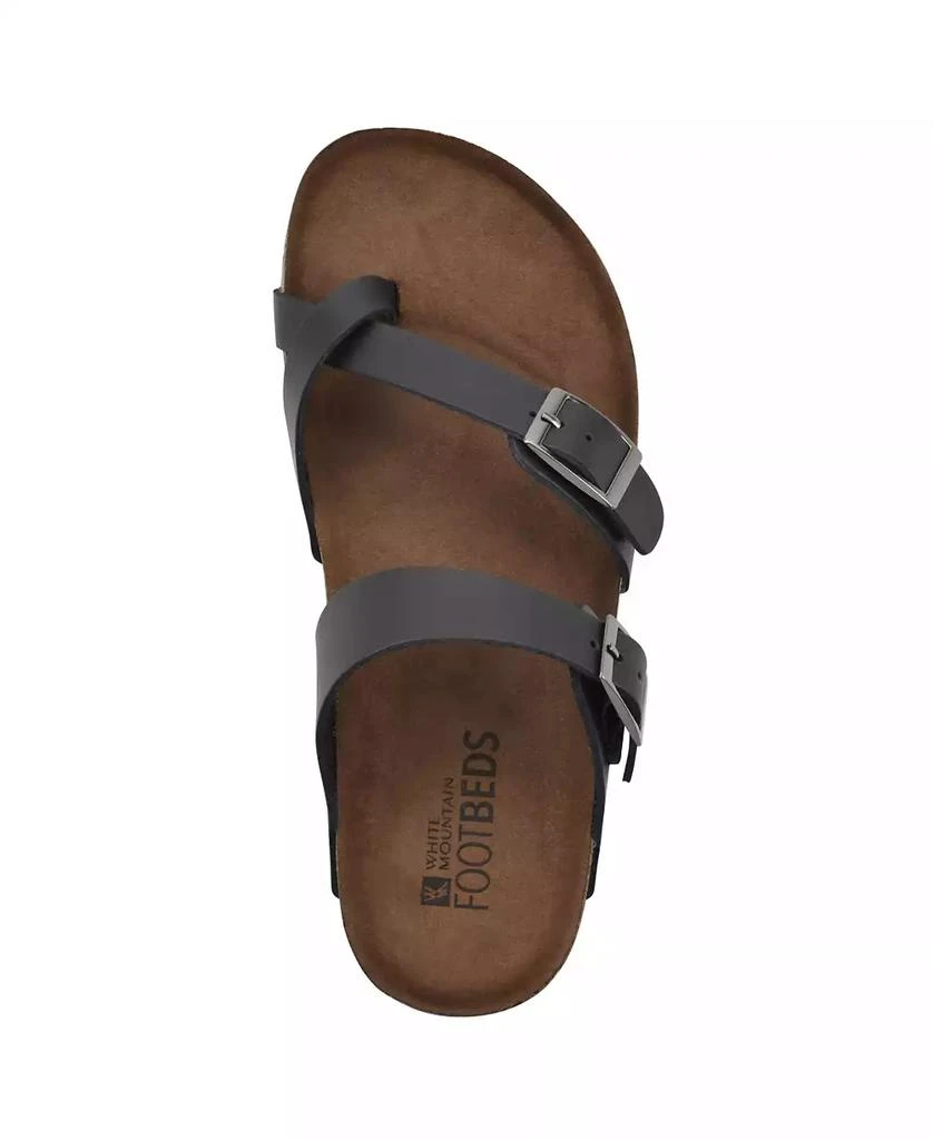 White Mountain Women's Gracie Footbed Sandals 4