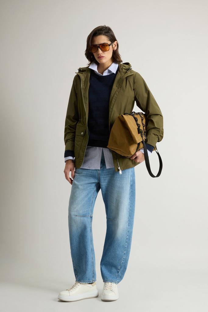 Woolrich Urban Touch Hooded Jacket - Women - Blue