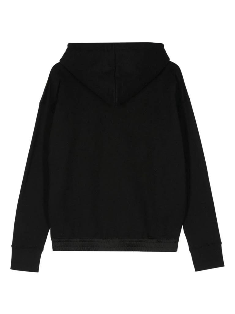 Yves Saint Laurent LONG-SLEEVED HOODIE WITH EMBROIDERED LOGO 2