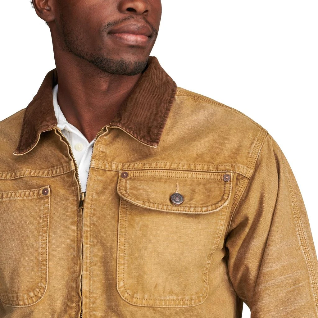 Lucky Brand Corduroy Collar Trucker Jacket 3