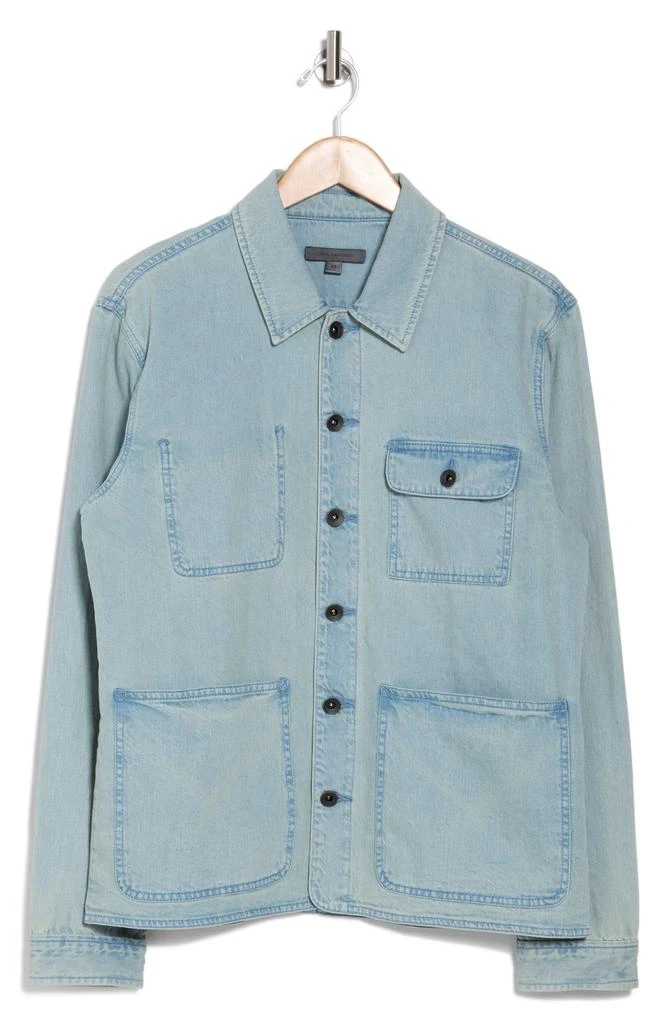 John Varvatos Alleck Utility Cotton Shirt Jacket 3