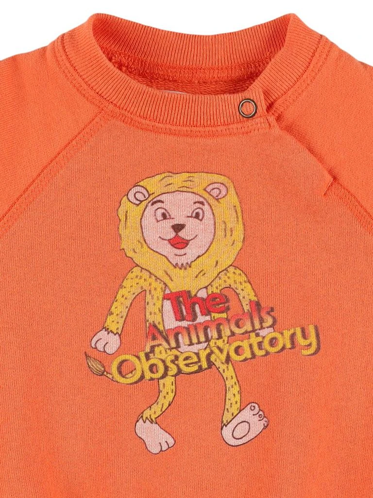 The Animals Observatory Printed Cotton Sweatshirt 1