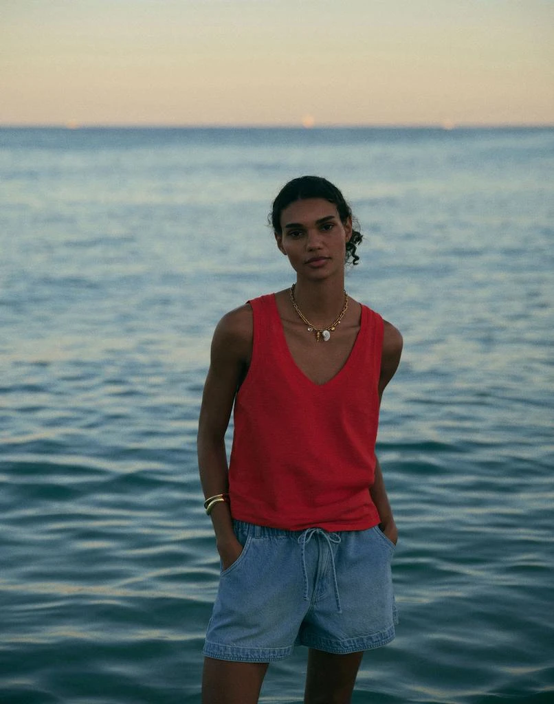 Madewell Tie-Waist Denim Shorts 7