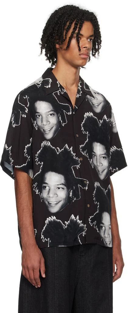 Wacko Maria Black Printed Shirt 2