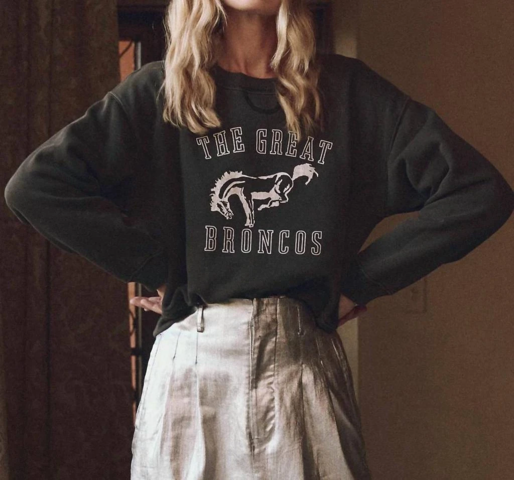 The Great The Great. - League Round Neck Sweatshirt 3