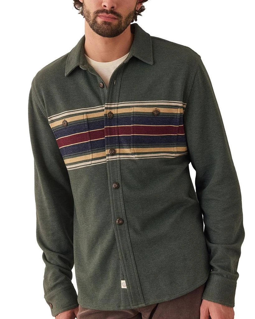 Marine Layer Pacifica Regular Fit Stretch Twill Shirt 1