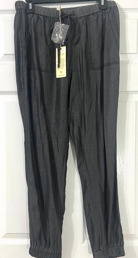 Elan Elan - Women
s Thin Cotton Twill Jogger Pants