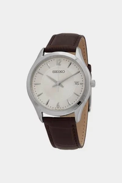 Seiko Seiko Noble Quartz Champagne Dial Men's Watch SUR421 1