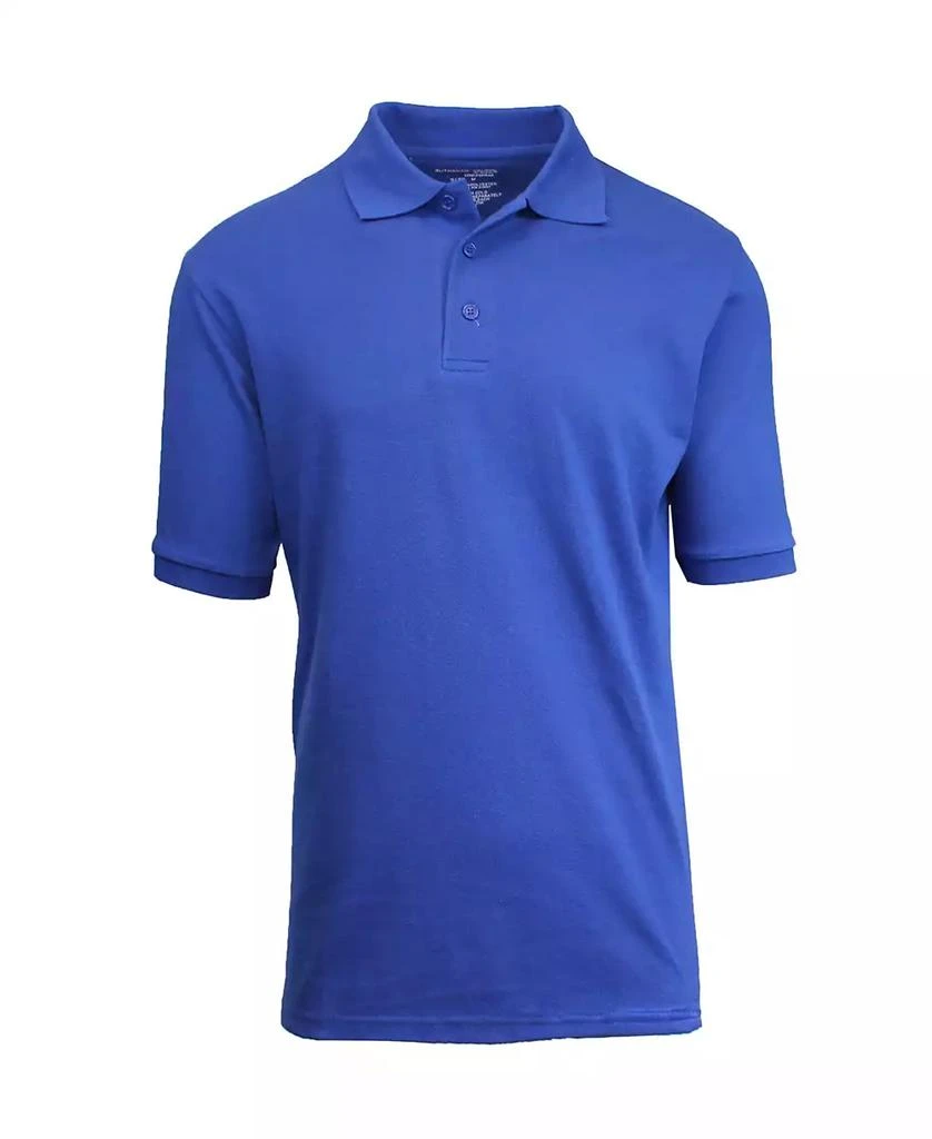 Galaxy By Harvic Men's Short Sleeve Pique Polo Shirts 3