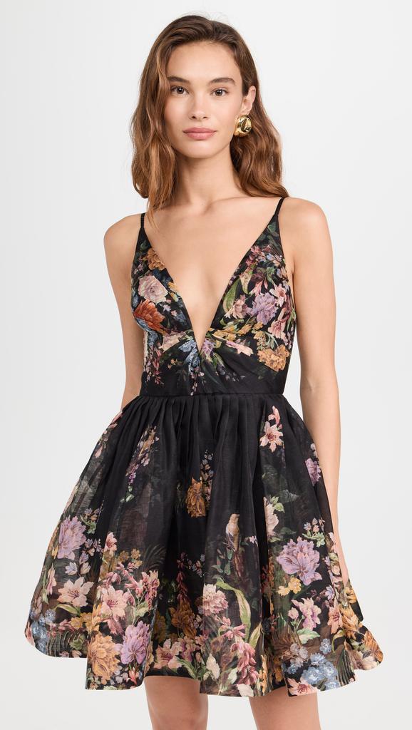 Zimmermann Pavilion V Neck Mini Dress - Dresses & Skirts