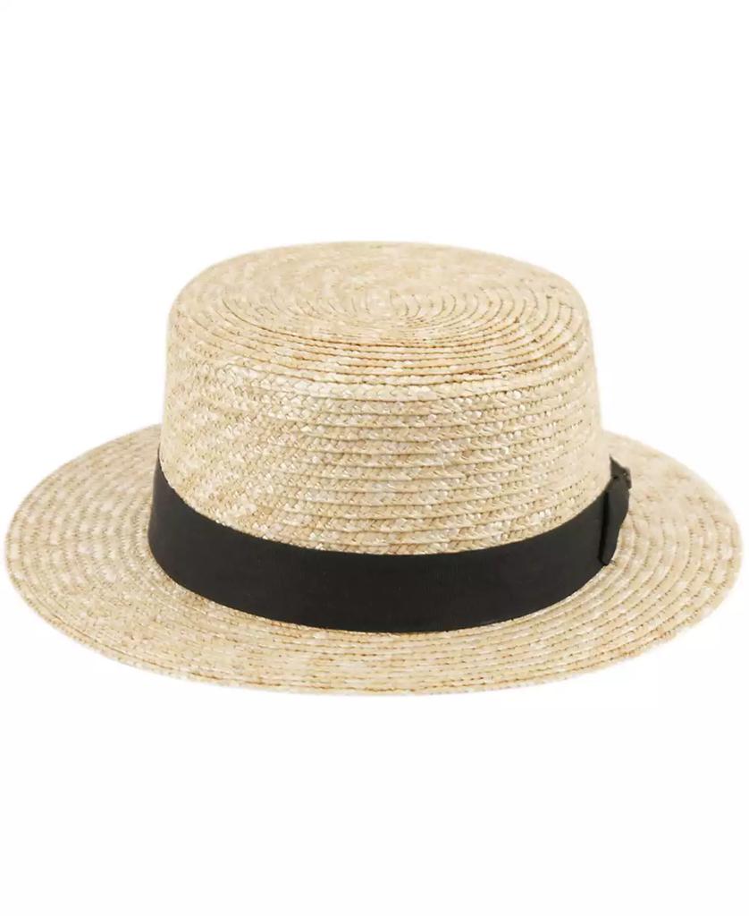 Epoch Hats Company Unisex Straw Skimmer Boater Hat