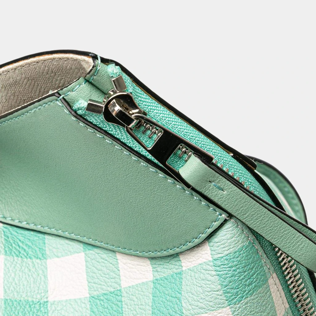 Loewe Loewe Multicolor Leather Small Hammock Gingham Bag 9