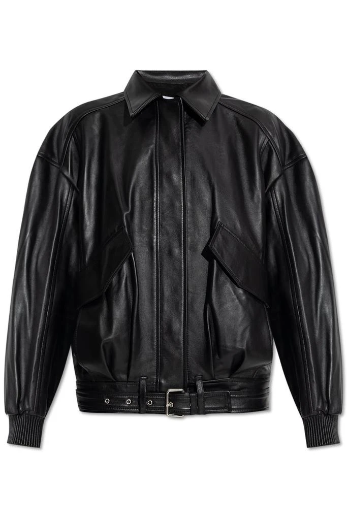 IRO Iro Manka Drop-Shoulder Leather Jacket 1