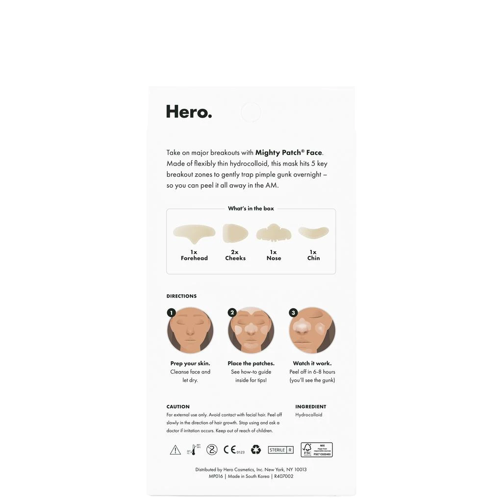 Hero Cosmetics Hero Cosmetics Mighty Patch Face 3ml 2