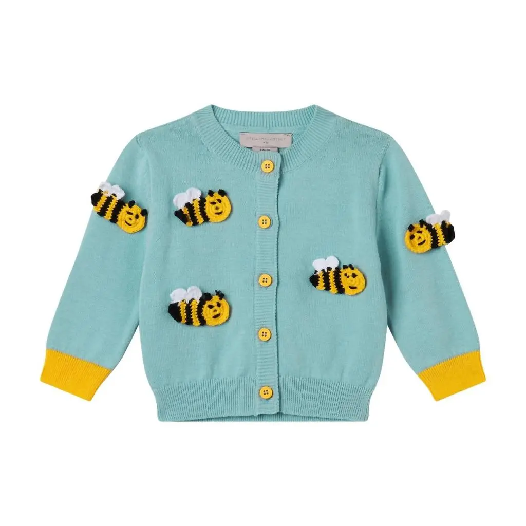 Stella McCartney Stella Mccartney - Baby Girl Textured Cardigan