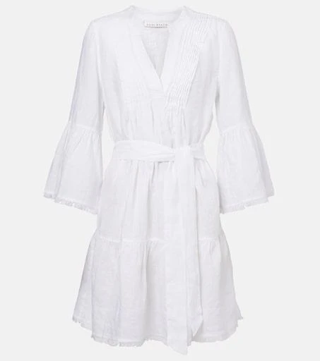 chinese dress ladies Natural Linen Kaftan Dress