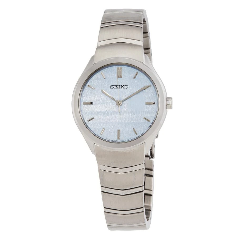 Seiko Discover More Quartz Blue Dial Ladies Watch SUR549P1 1
