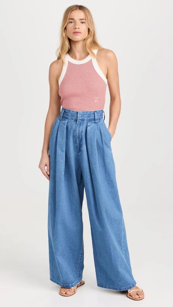 MOUSSY VINTAGE Denim Tack Pants 4