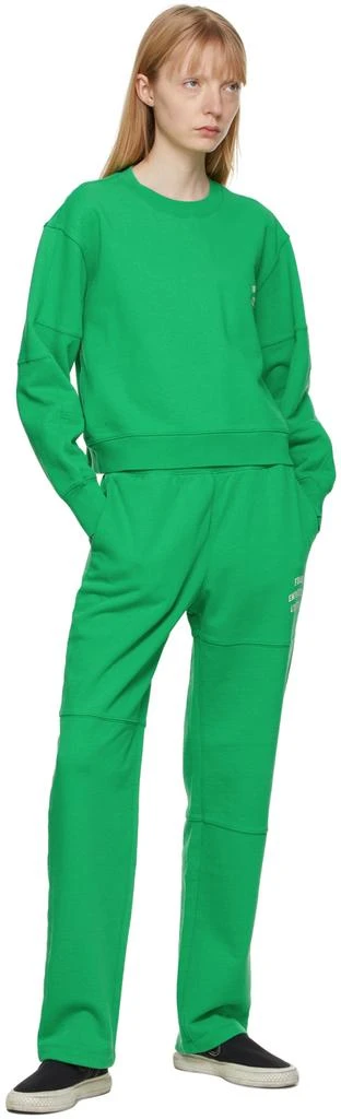 FRAME Green Mixed Lounge Pants 4