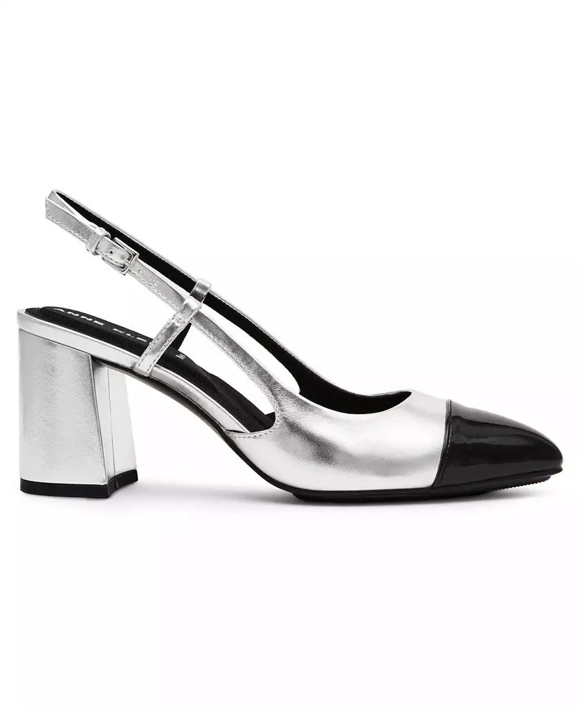Anne Klein Women's Brooklyn Block Heel Slingback Dress Pumps 2