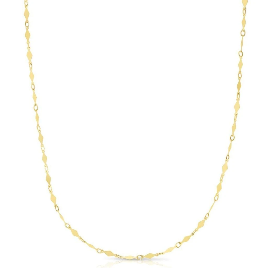 The Lovery Gold Kite Chain Necklace 16.25 inches 1