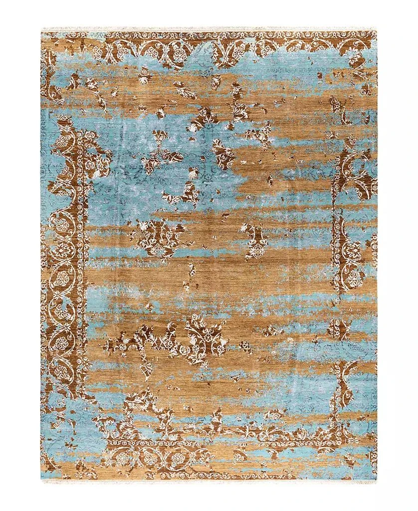 ADORN HAND WOVEN RUGS Indian OOAK M7002 9'x12'1'' Area Rug 1