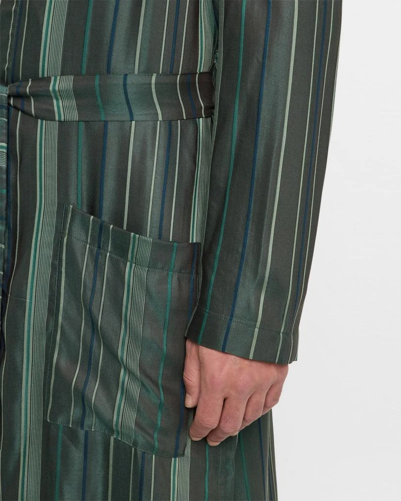 Hanro Men's Selection 140th Anniversary Silk Robe 5