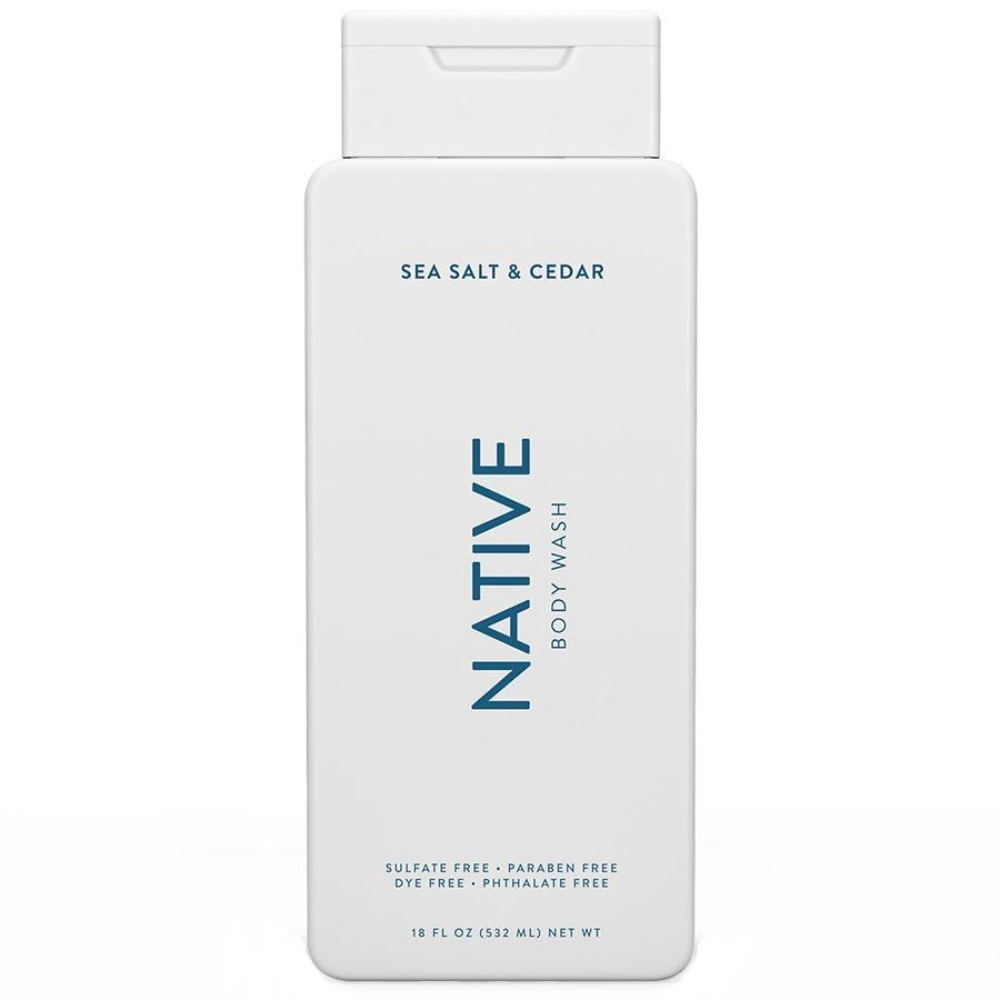 Native Body Wash Sea Salt and Cedar
