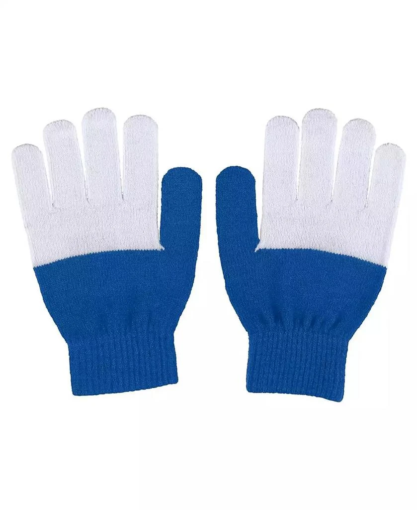 WEAR by Erin Andrews Women's Los Angeles Dodgers Color-Block Gloves 2