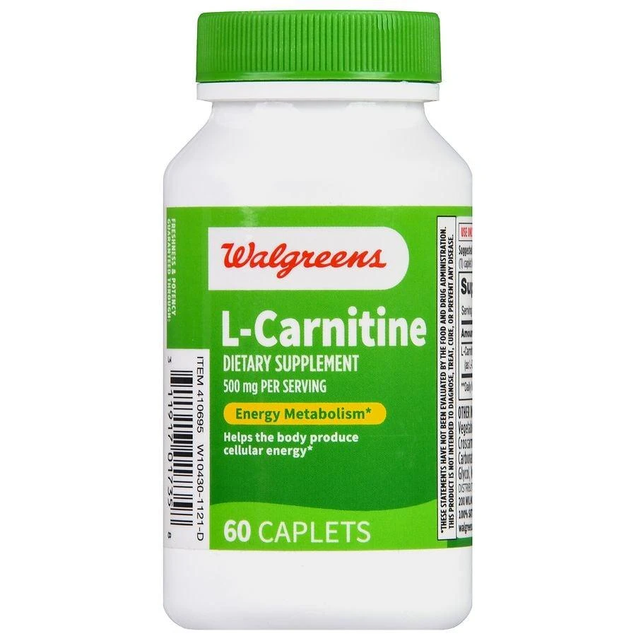 Walgreens L-Carnitine 500 mg Caplets 2