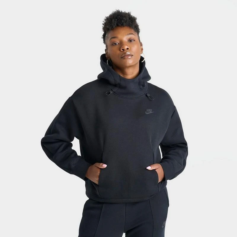 preivew Women's Nike Sportswear Tech Fleece Oversized Hoodie color